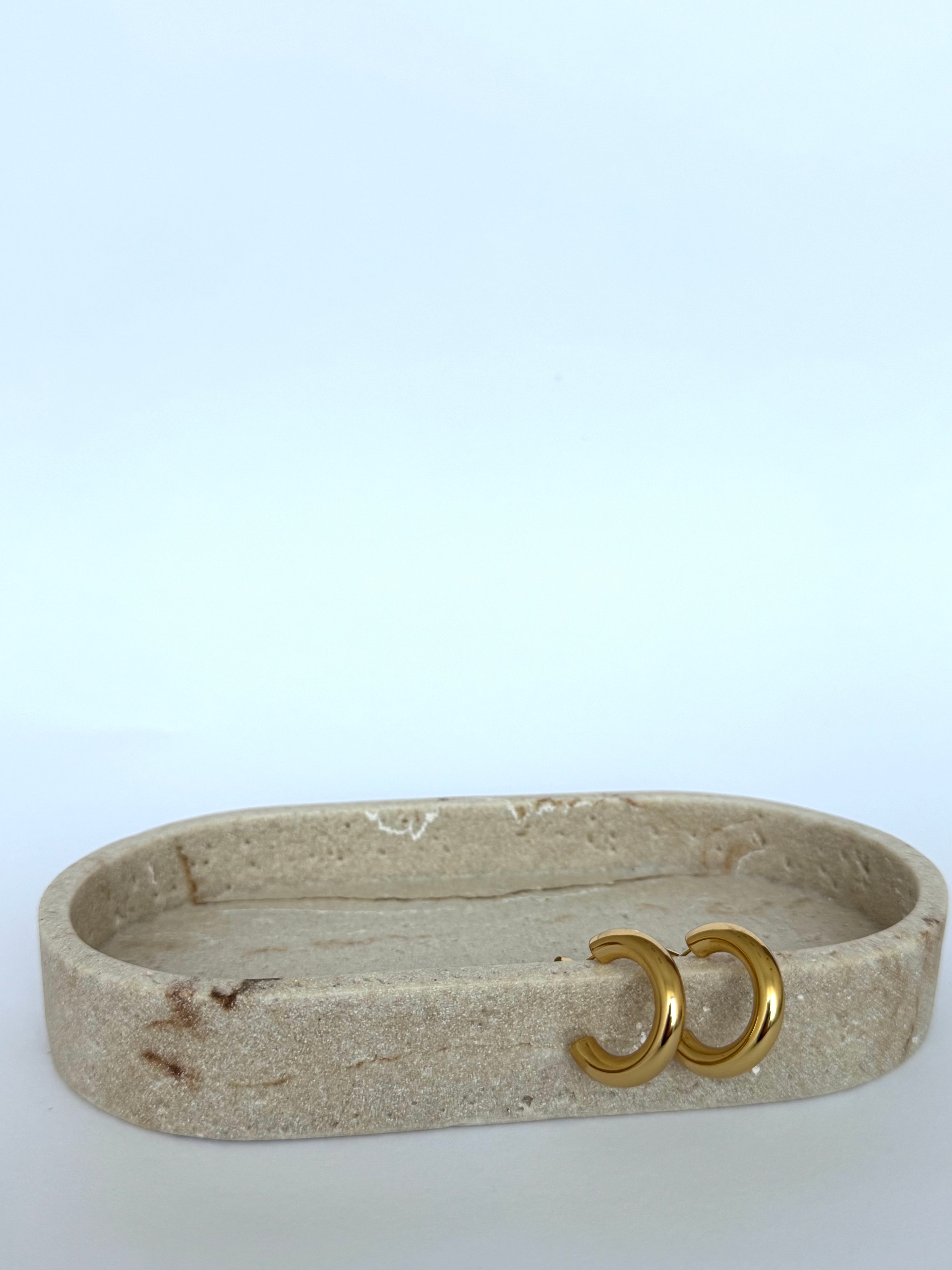 Creolen Gold Mittel