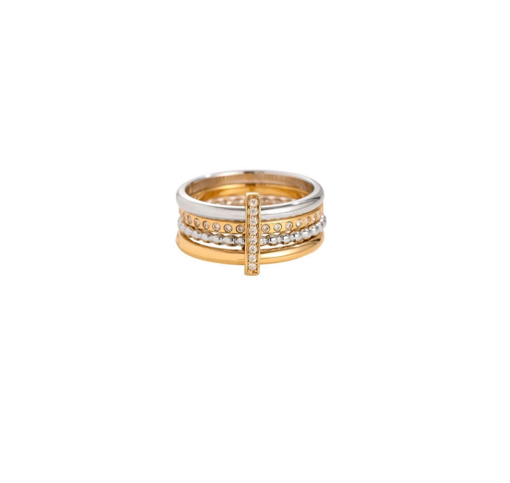 Gold/Silber Ring